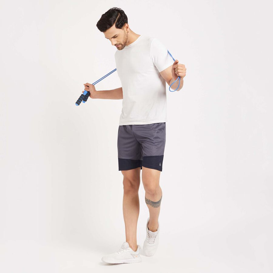 Cut & Sew Bermuda, Dark Grey, large image number null