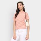 Ladies'  Crop  Top, पीच, small image number null