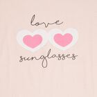 Girls' T-Shirt , हल्का गुलाबी, small image number null