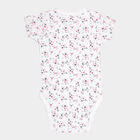 Infants Cotton Bodysuit, Pink, small image number null