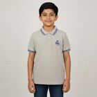Boys' Half Sleeves T-Shirt, Light Grey, small image number null