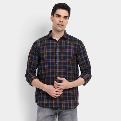 Men's 100% Cotton Casual Shirt 