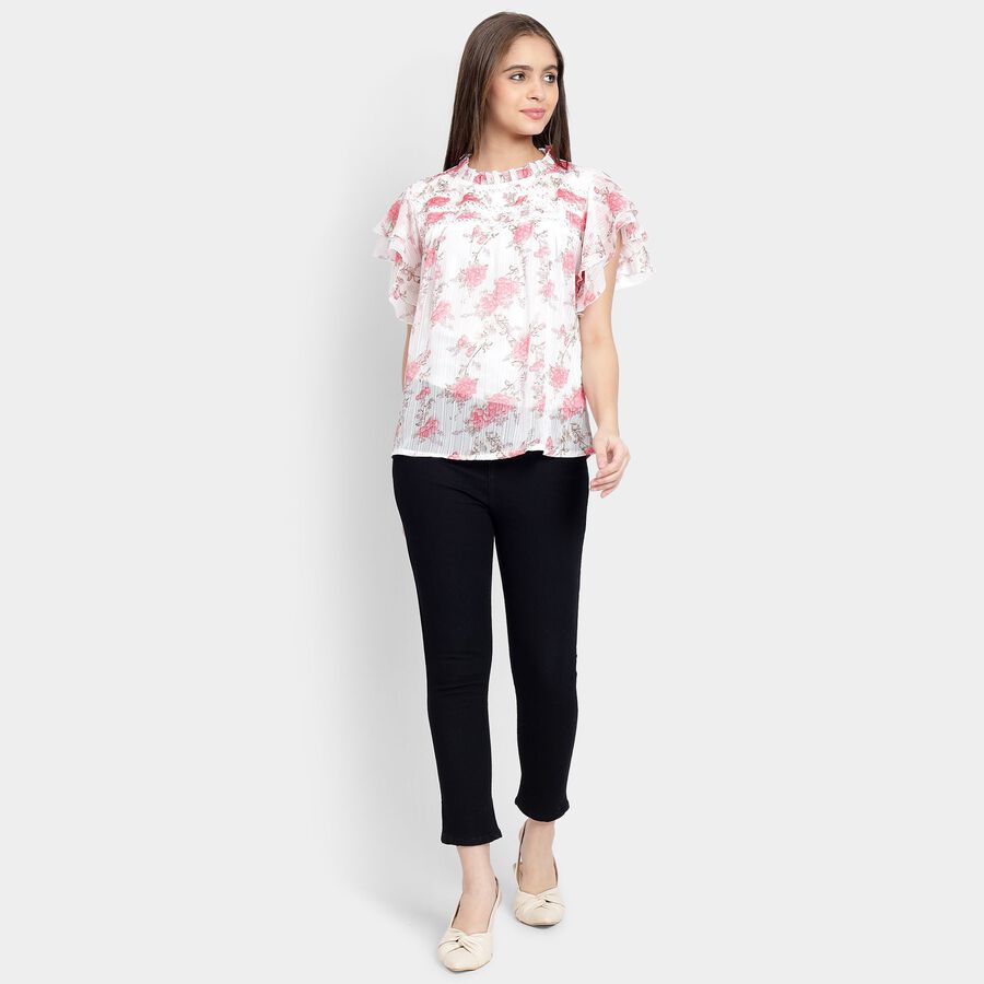 Ladies' Top, Off White, large image number null