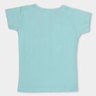 Girls' 100% Cotton T-Shirt , Light Green, small image number null