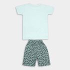 Boys' 100% Cotton Knit Baba Suit , Light Green, small image number null