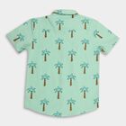 Boys' 100% Cotton Casual Shirt , हल्का हरा, small image number null