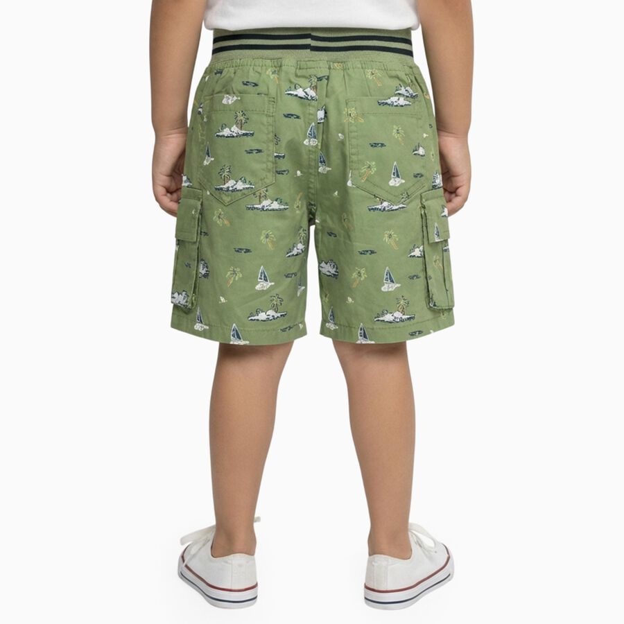 Boys' Bermuda, हल्का हरा, large