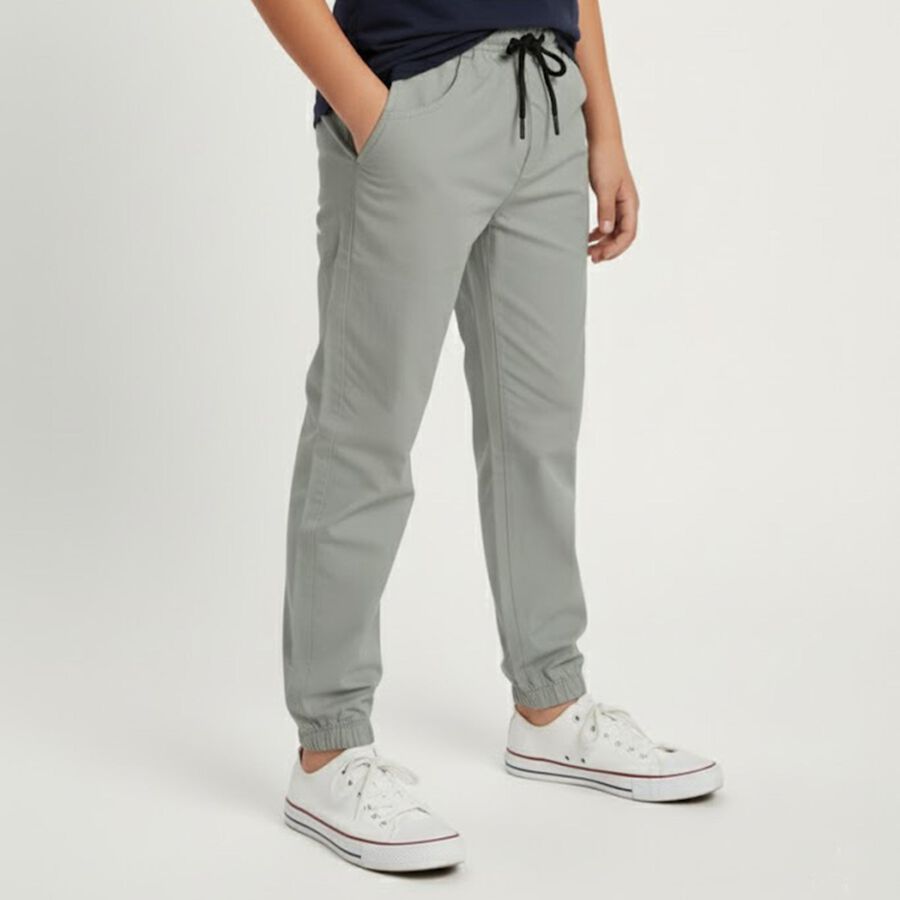 Boys' Trouser, हल्का हरा, large image number null