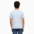 Boys Light Blue Round Neck Casual T-Shirt, Light Blue, small image number null