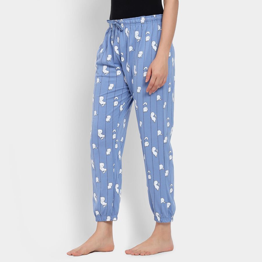 Ladies' Pyjama, मध्यम नीला, large image number null