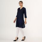Ladies' Kurta , गहरा नीला, small image number null