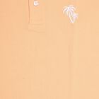 Boys' Light Peach Polo Neck Half Sleeve T-Shirt, पीच, small image number null