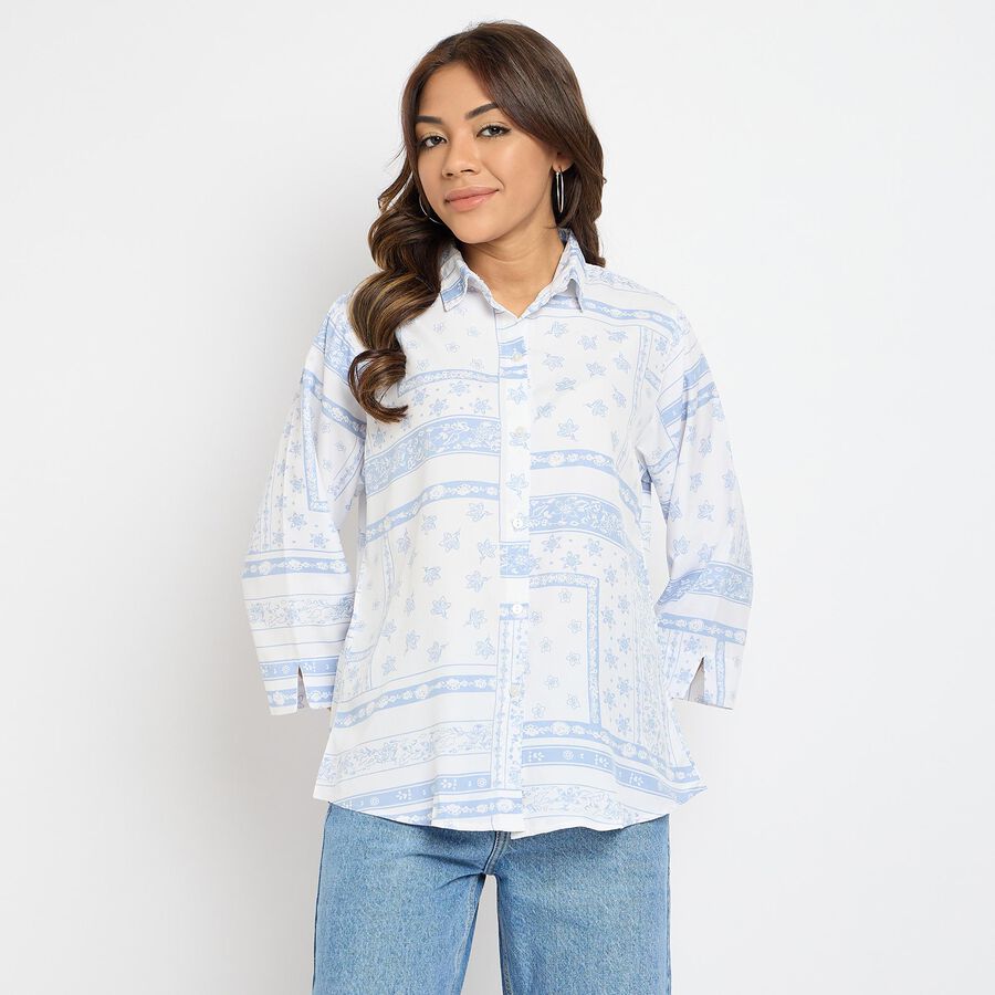 Ladies' Shirt , Off White, large image number null