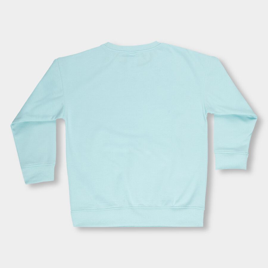 Boys' Sweatshirt, एक्वा, large image number null
