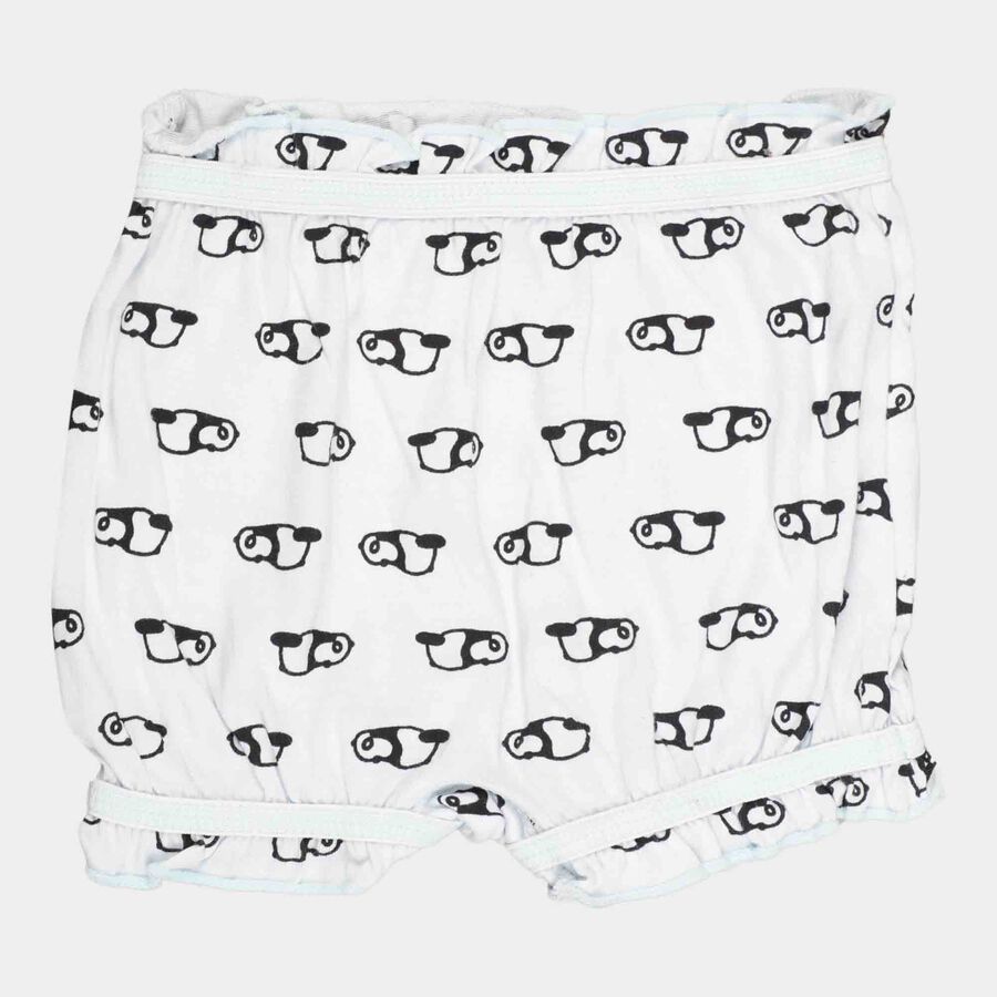 Girls Printed Bloomer, Light Blue, large image number null