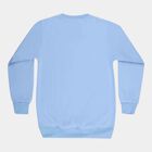 Boys Round Neck Sweatshirt, Light Blue, small image number null