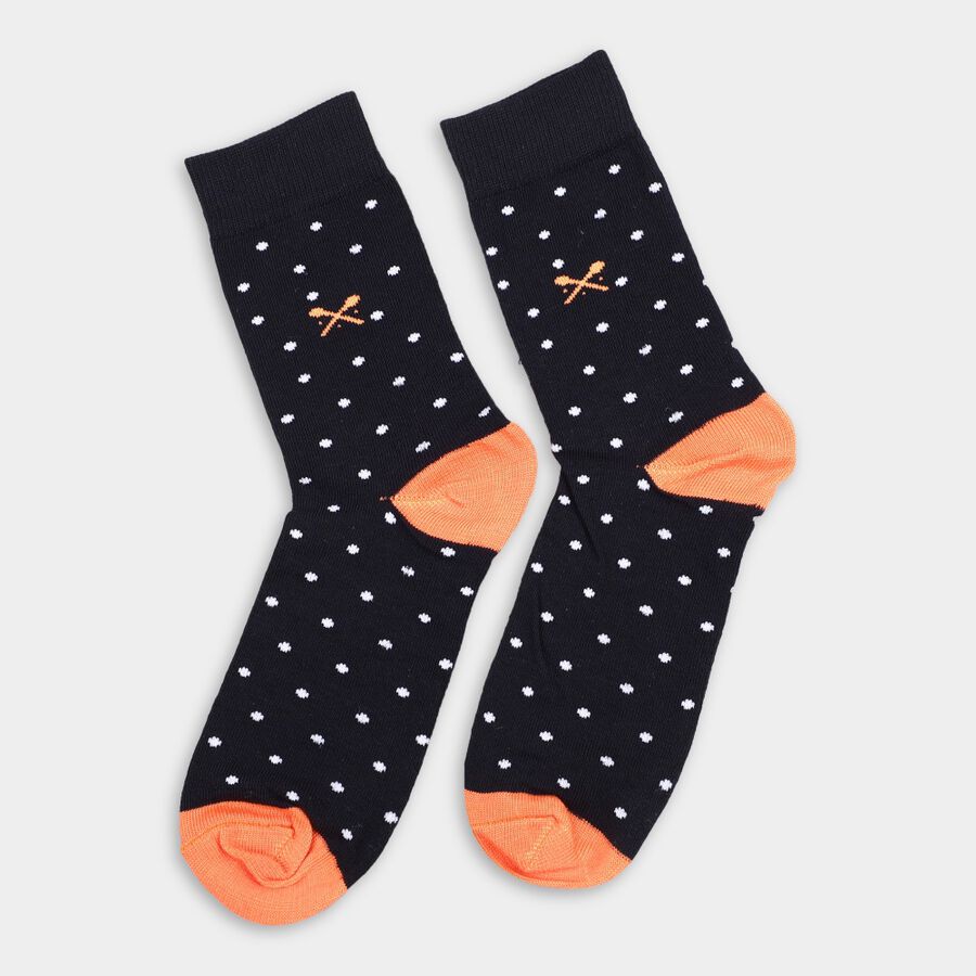 Men's Socks (Pack of 2), Navy Blue, large