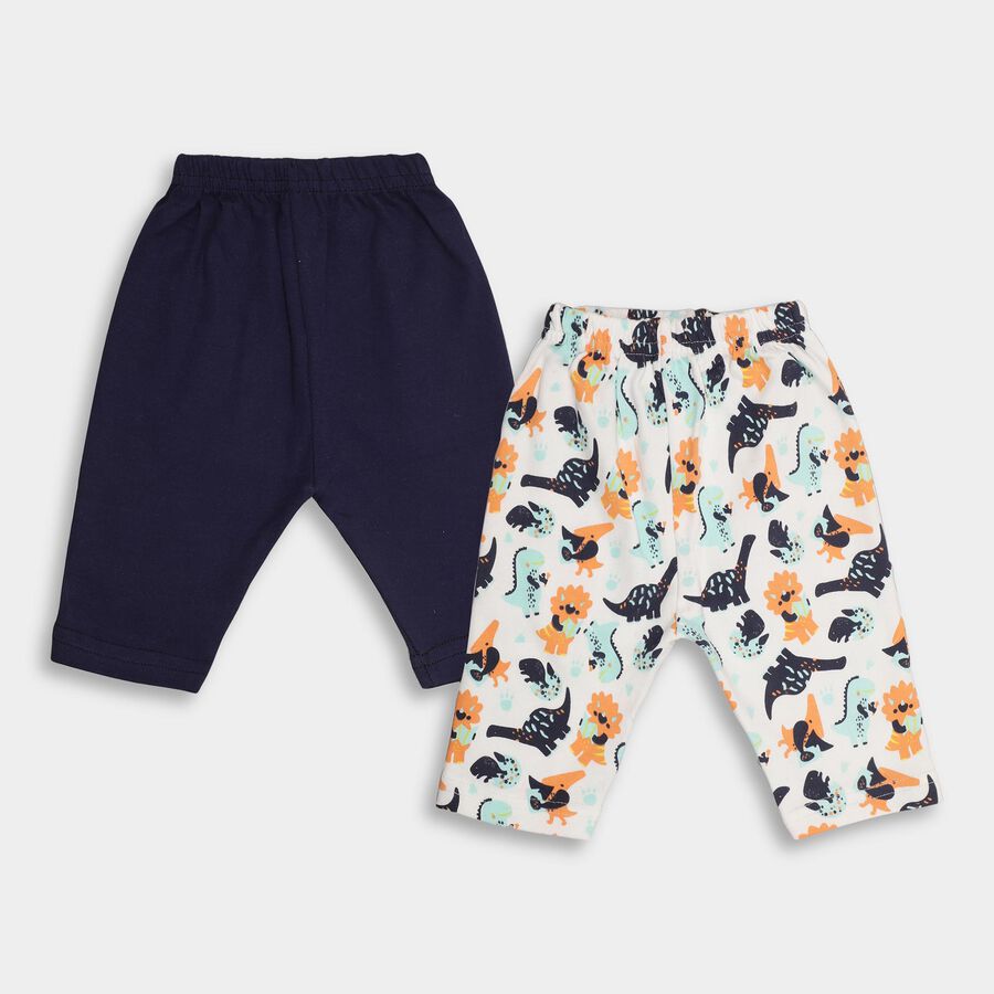 Infants' 100% Cotton Pyjama, Navy Blue, large image number null