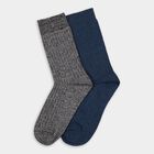 Men's Socks (Pack of 2), Teal Blue, small