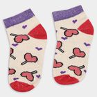 Girls' Socks (Pack of 2), Off White, small image number null