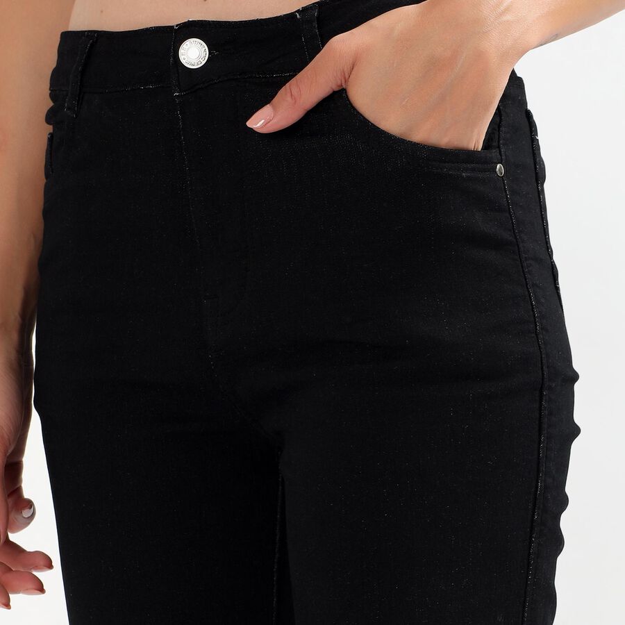 Ladies' Jeans , Black, large image number null