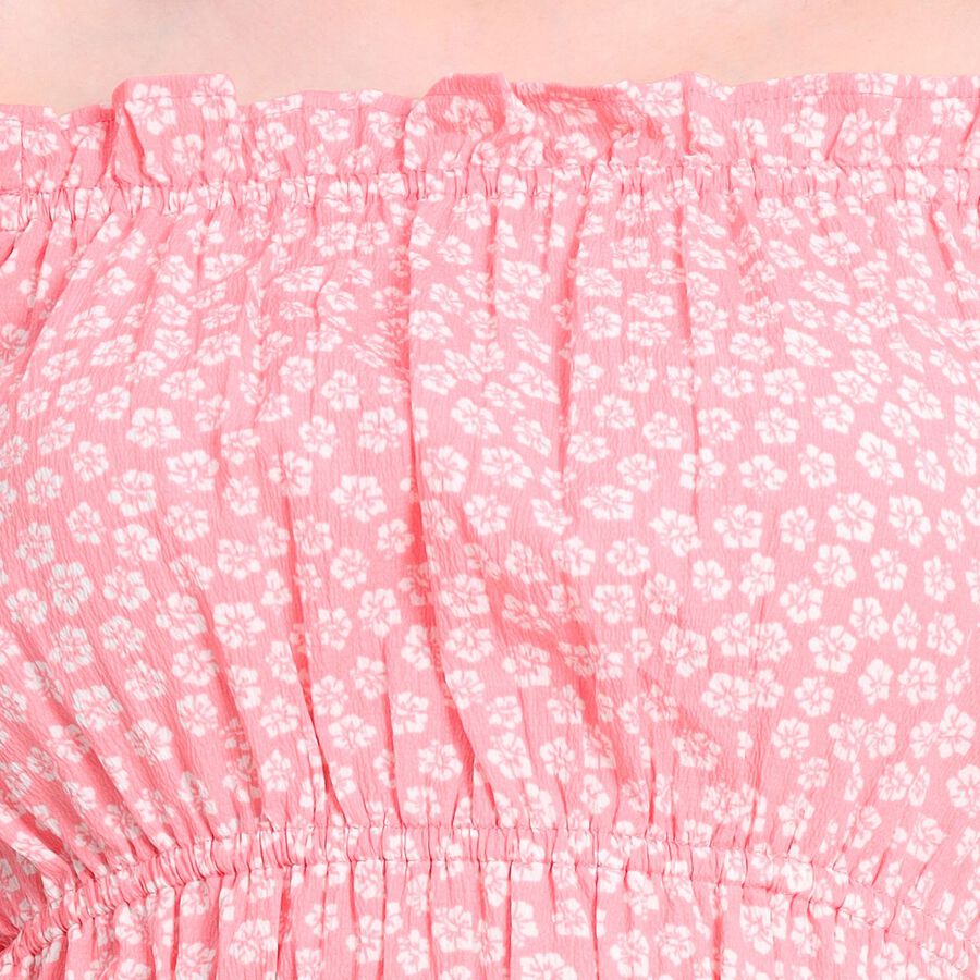 Ladies' Dress, पीच, large image number null