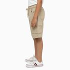 Boys' Cotton Regular Fit Bermuda Shorts, गहरा पीला, small