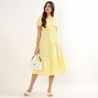 Ladies' Dress, Yellow, small