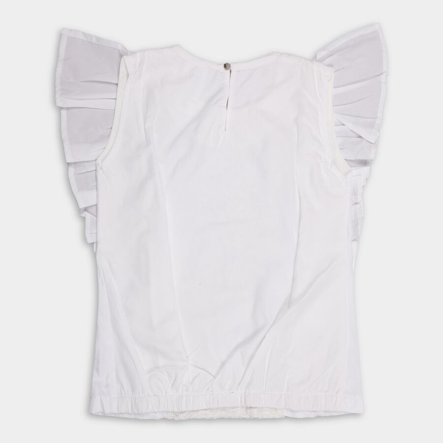 Girls' T-Shirt , White, large image number null