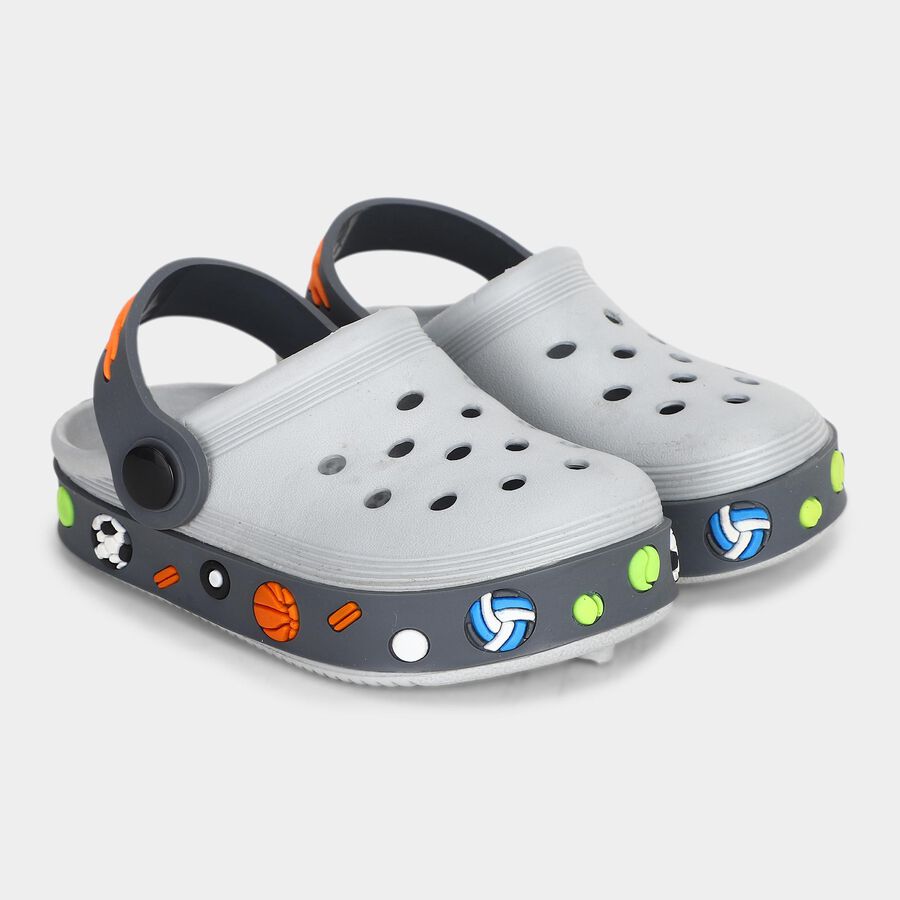 Boys' Sandal, Grey, large