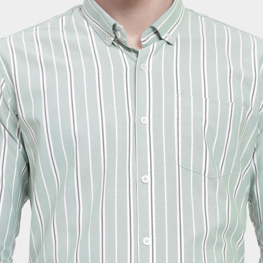 Men's Formal Shirt , Light Green, large image number null
