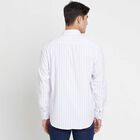 Checks Regular Collar Formal Shirt, White, small image number null