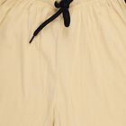 Boys' Beige Regular Fit Cargo Bermuda Shorts, Beige, small