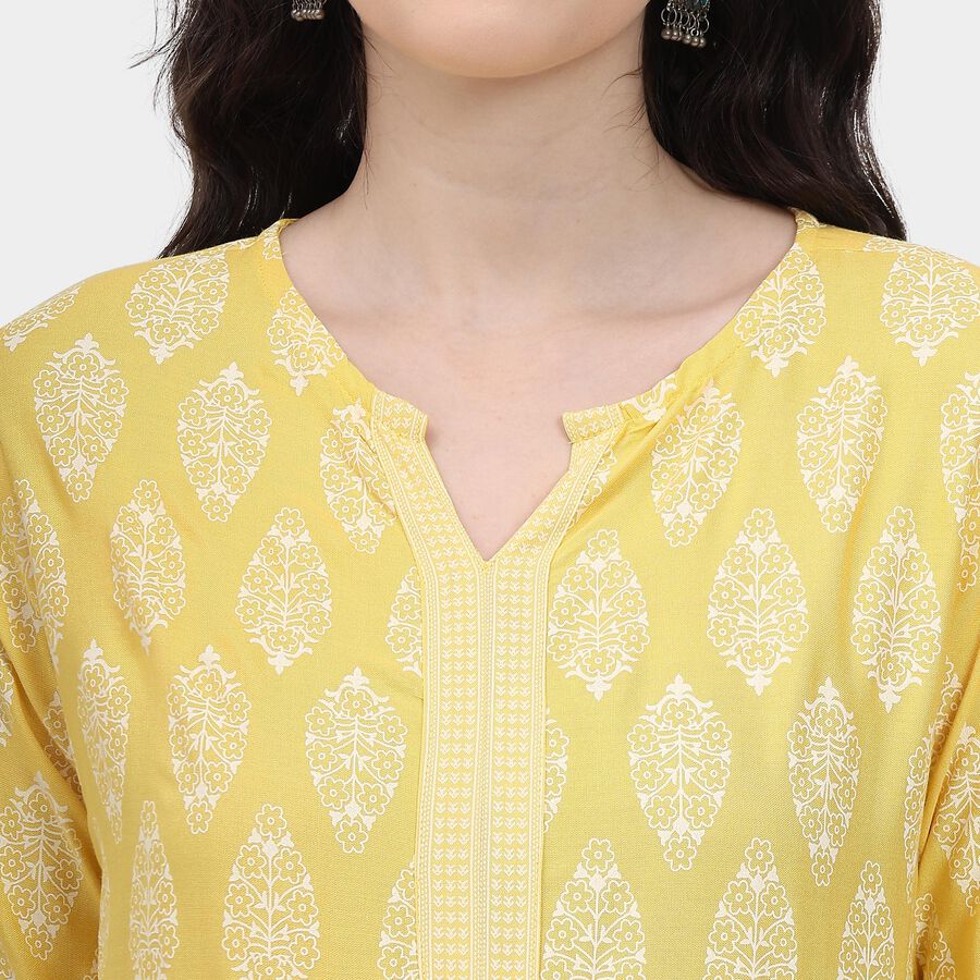 Ladies' Kurti, Mustard, large