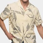 Men's Casual Shirt, Off White, small