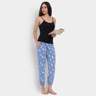 Ladies' Pyjama, मध्यम नीला, small image number null