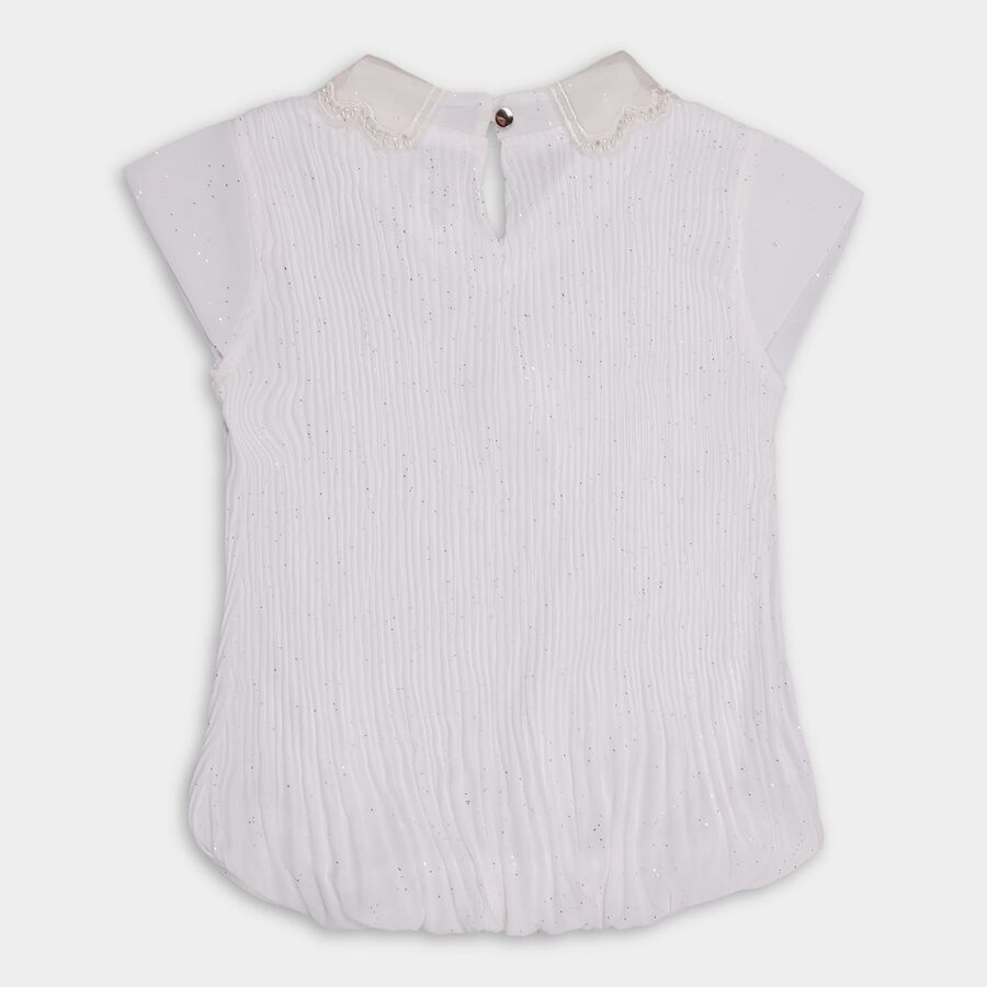 Girls' T-Shirt , ऑफ व्हाइट, large image number null