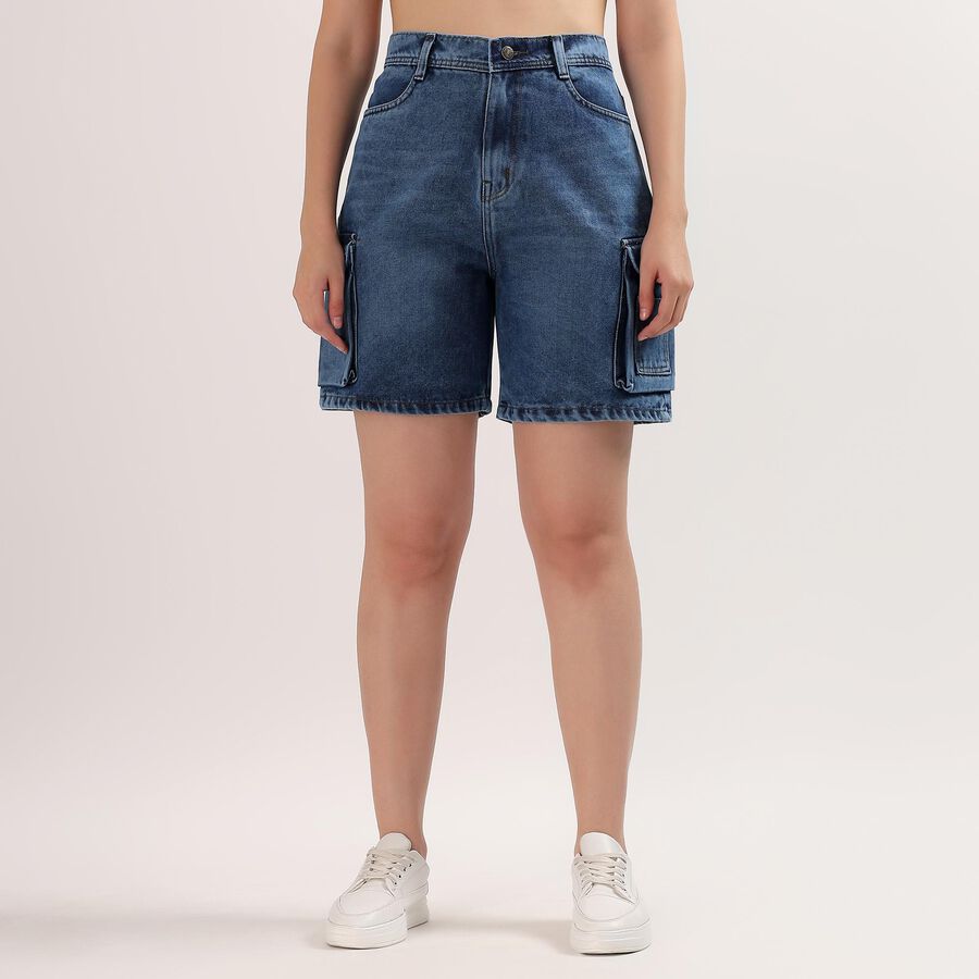 Ladies' Capri, Mid Blue, large image number null