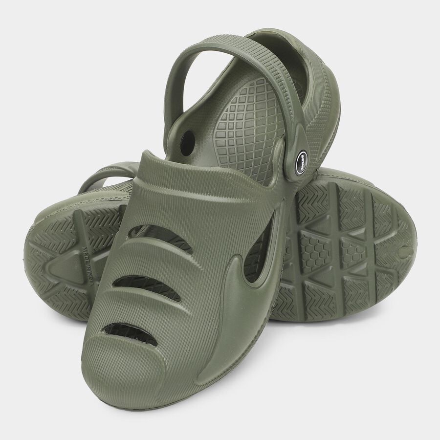 Men's Slipper, ओलिव, large image number null