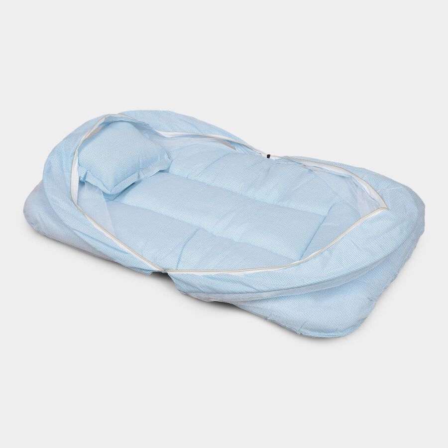 Infants' Mosquito Net , Light Blue, large