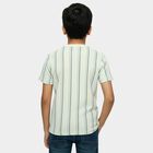 Boys' Off-White Round Neck Graphic Printed T-Shirt, Off White, small