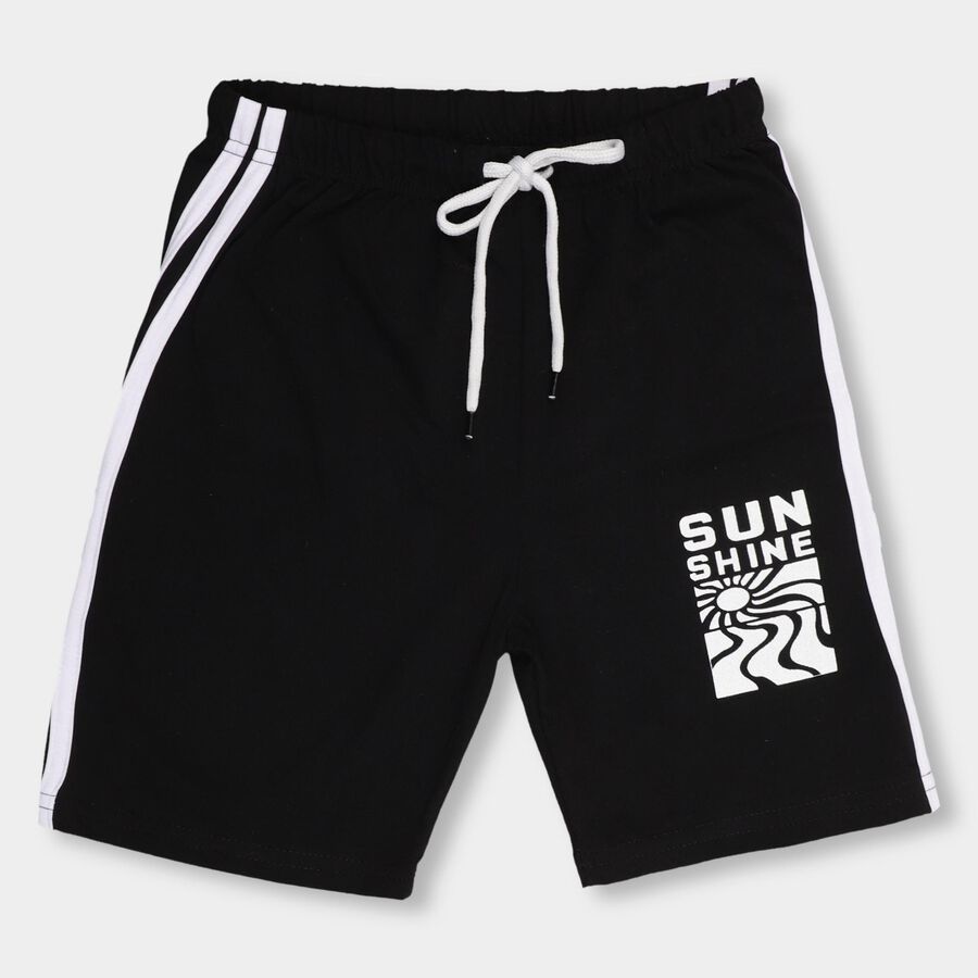 Boys' Bermudas, Black, large image number null