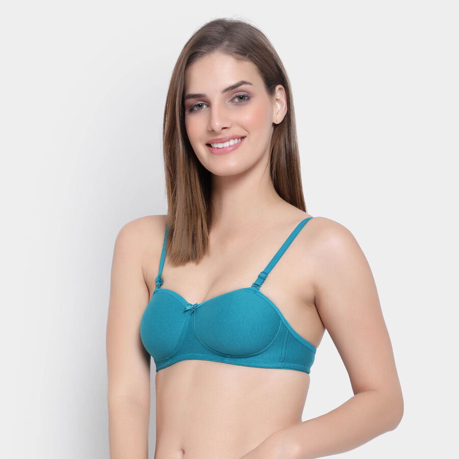 Solid Bra, गहरा हरा, large image number null