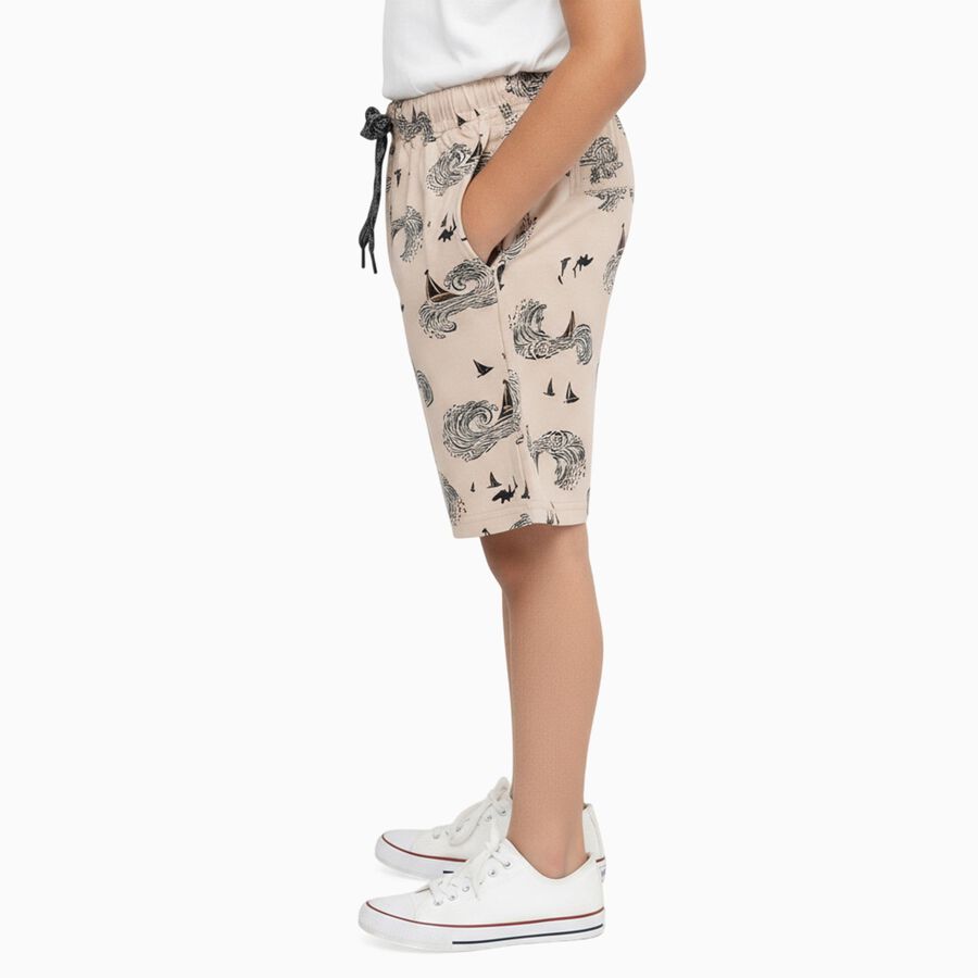 Boys' Bermuda, Beige, large image number null