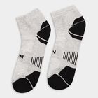 Men's Socks (Pack of 3), Charcoal, small