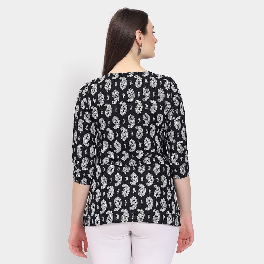 Ladies' Kurti, काला, large image number null