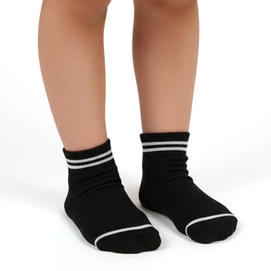 Girls' Socks, काला, large image number null