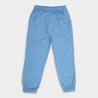 Boys' Cotton Trousers, मध्यम नीला, small image number null