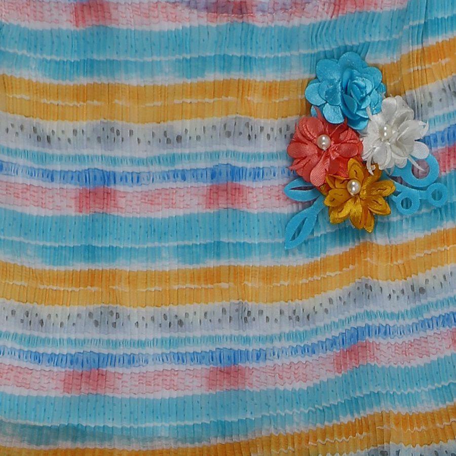 Girls' Capri Set, Aqua, large