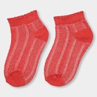 Girls' Socks (Pack of 2), Light Pink, small image number null